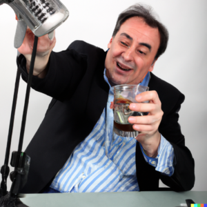 Radio Announcer Drunk