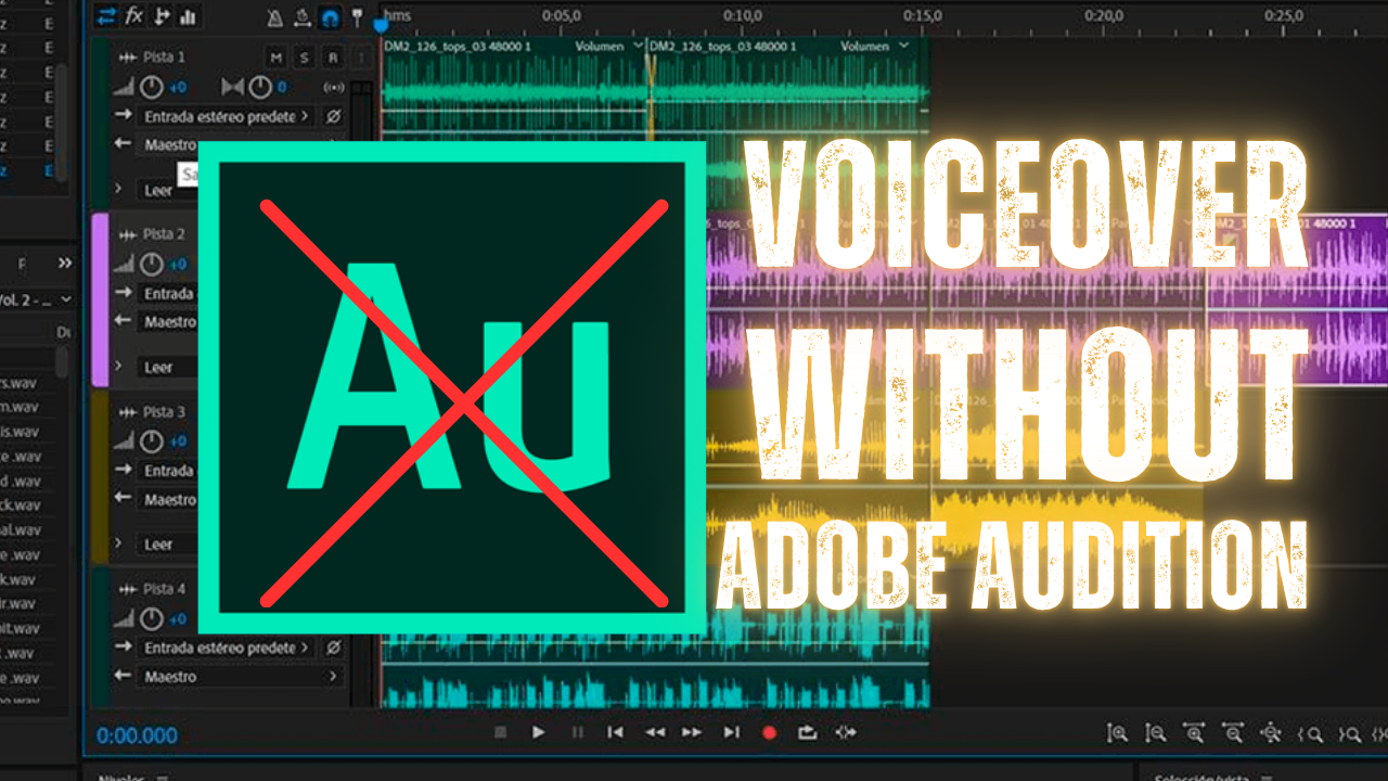 Adobe Audio Editing. Avoiding the Audobe Scam in Voiceover