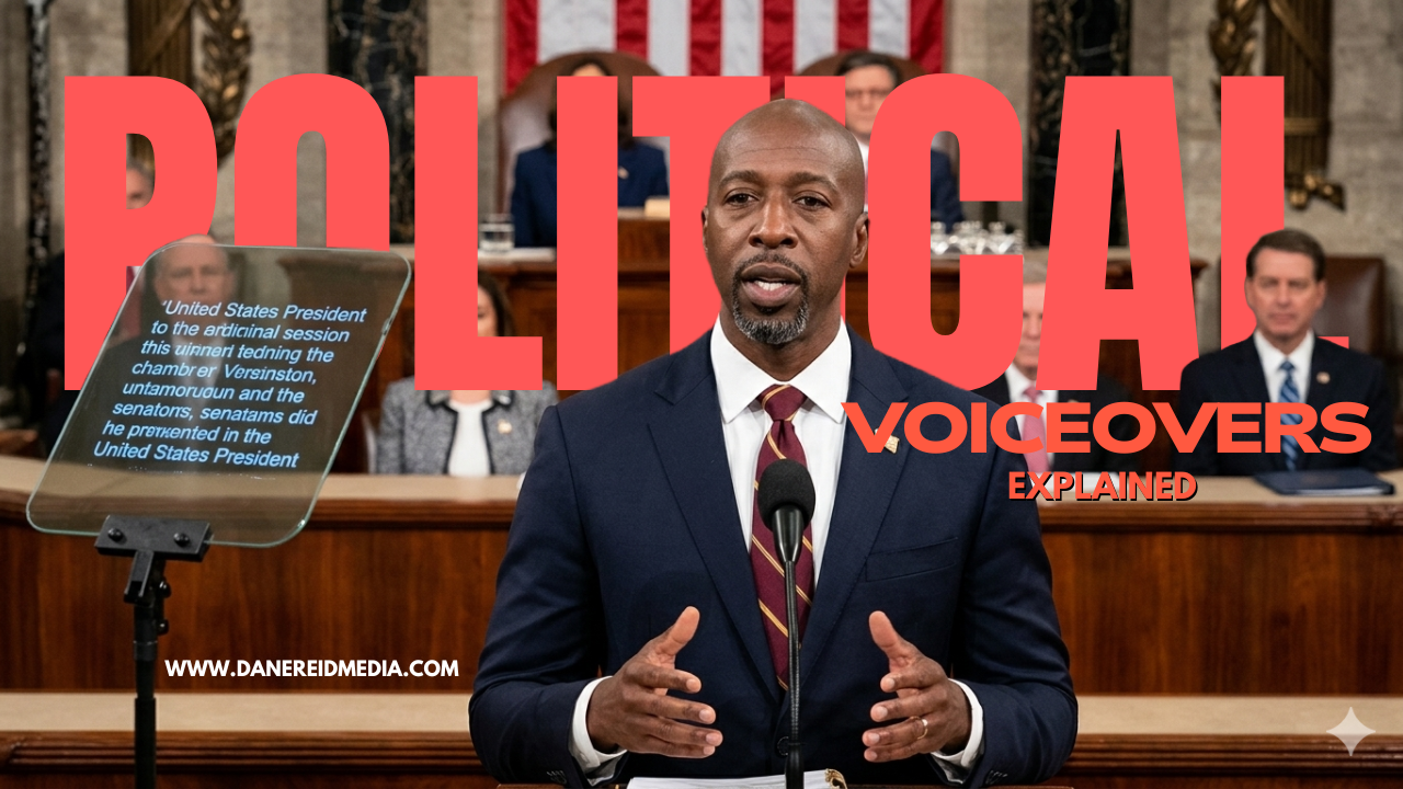 Black Political Voice Actor Progressive Voice actor Voiceover for Political TV, Social, and Streaming Ads Explained